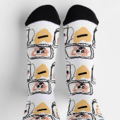 Chow Hearts Socken (Oben)