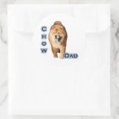 Chow Vater 4 - Aufkleber (Tasche)