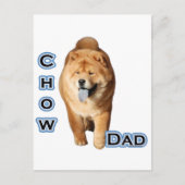 Chow-Vater 4 Postkarte (Vorderseite)