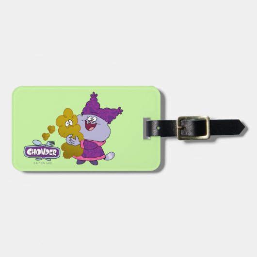 Chowder und Kimchi Gepäckanhänger (Vorderseite horizontal)