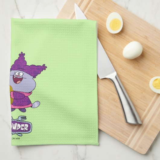 Chowder und Kimchi Geschirrtuch (Viertel Falte)