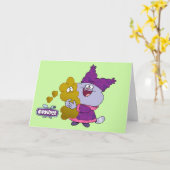 Chowder und Kimchi Karte (Gelbe Blume)