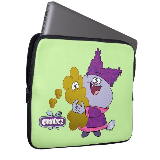 Chowder und Kimchi Laptopschutzhülle (Vorne Rechts)