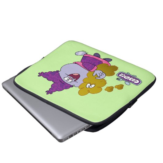 Chowder und Kimchi Laptopschutzhülle (Vorne Knopf)