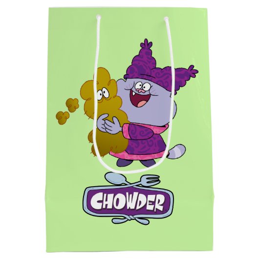 Chowder und Kimchi Mittlere Geschenktüte (Rückseite)