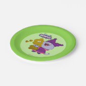 Chowder und Kimchi Pappteller (Schrägansicht)