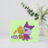 Chowder und Kimchi Postkarte (Stehend Vorderseite)