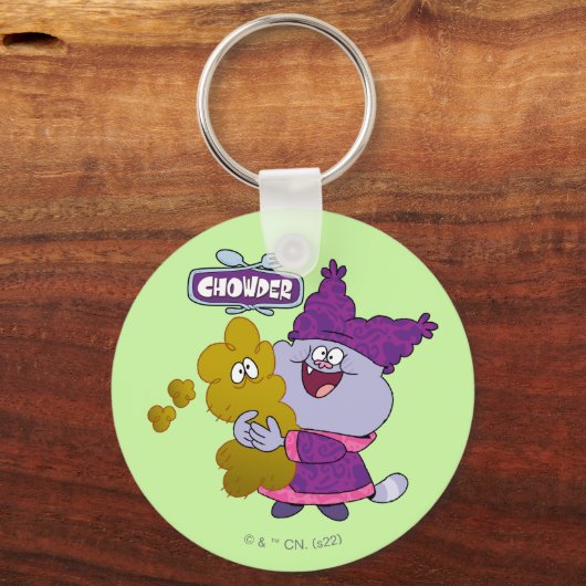Chowder und Kimchi Schlüsselanhänger (Vorderseite)