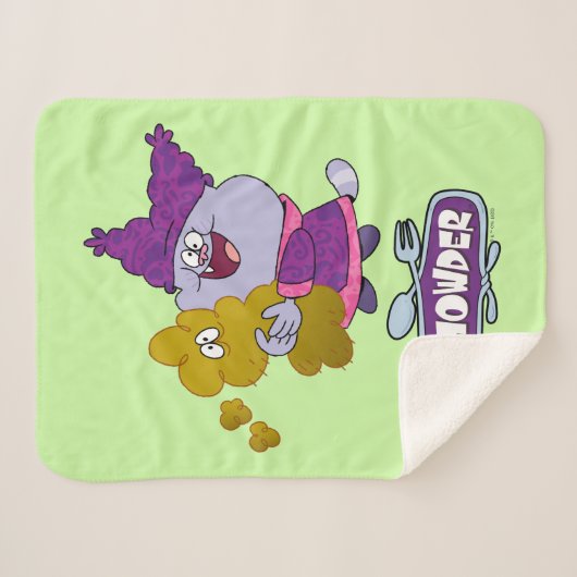 Chowder und Kimchi Sherpadecke (Vorderseite (Horizontal))