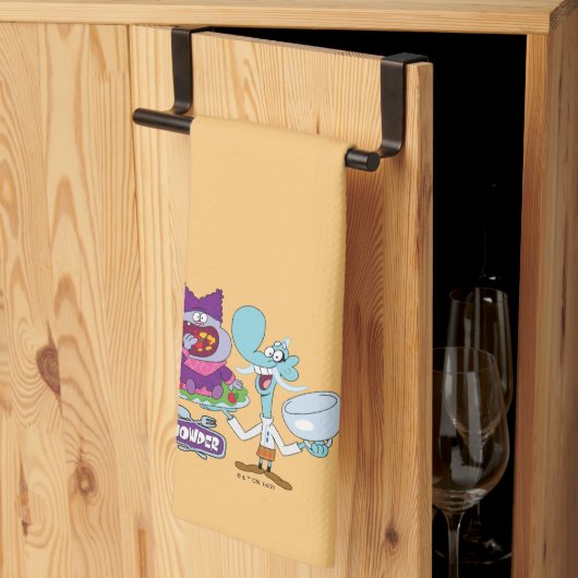 Chowder und Mung Daal Geschirrtuch (Drittel gefaltet)