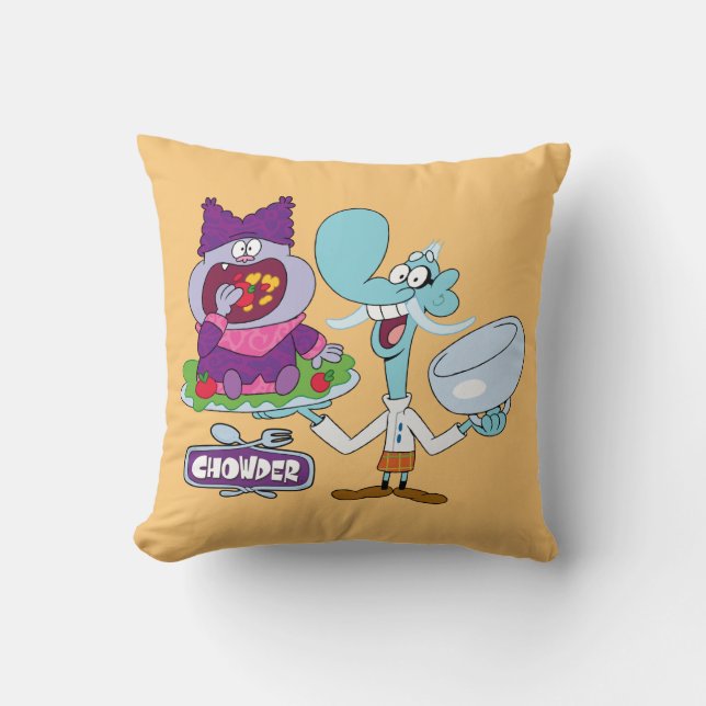 Chowder und Mung Daal Kissen (Vorderseite)