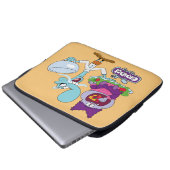 Chowder und Mung Daal Laptopschutzhülle (Vorne Knopf)