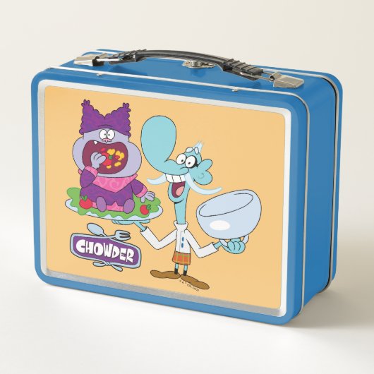 Chowder und Mung Daal Metall Brotdose (Rückseite)