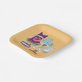 Chowder und Mung Daal Pappteller (Gewinkelt)