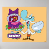Chowder und Mung Daal Poster (Vorne)