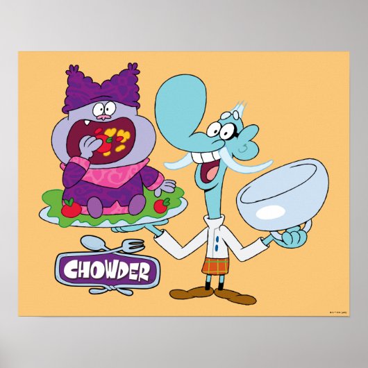 Chowder und Mung Daal Poster (Vorne)