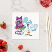 Chowder und Mung Daal Serviette (Beispiel)