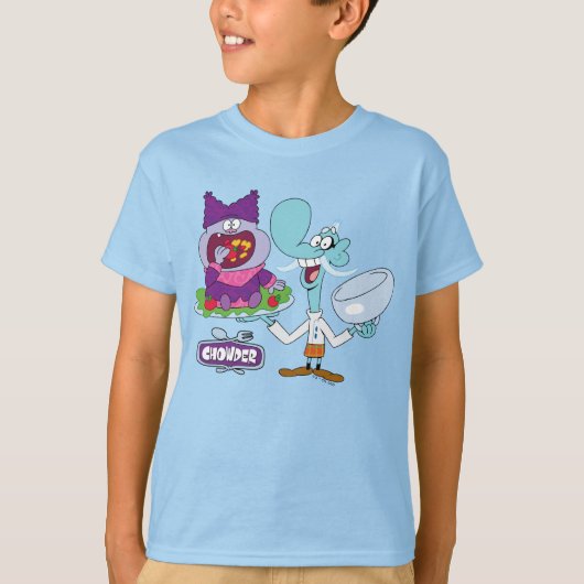 Chowder und Mung Daal T-Shirt (Vorderseite)