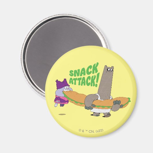 Chowder und Shnitzel Magnet (Vorderseite/Rückseite)