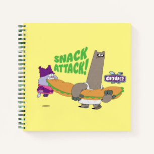 Chowder und Shnitzel Notizblock