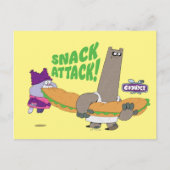 Chowder und Shnitzel Postkarte (Vorderseite)