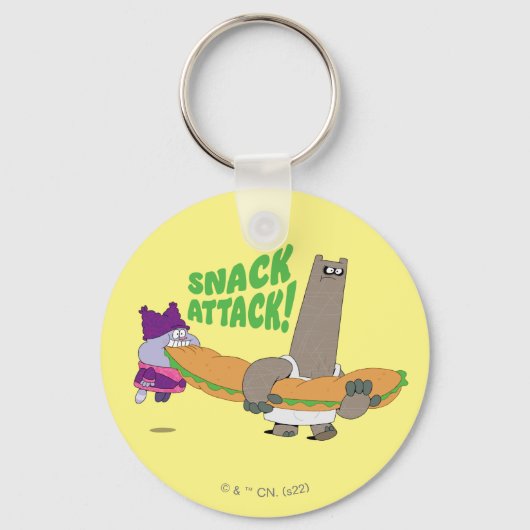 Chowder und Shnitzel Schlüsselanhänger (Vorderseite)