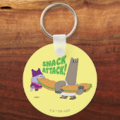 Chowder und Shnitzel Schlüsselanhänger (Vorderseite)