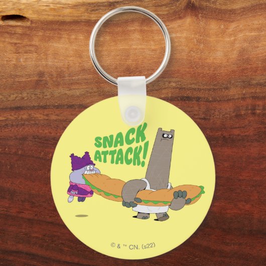 Chowder und Shnitzel Schlüsselanhänger (Vorderseite)