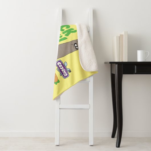 Chowder und Shnitzel Sherpadecke (Beispiel)