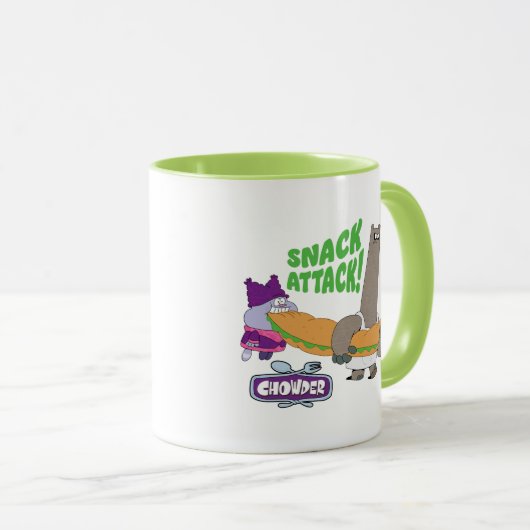 Chowder und Shnitzel Tasse (VorderseiteRechts)