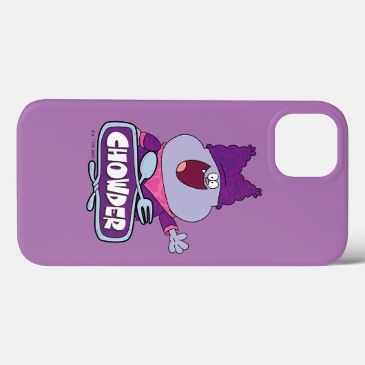 Chowder Waving Case-Mate iPhone Hülle (Rückseite (Horizontal))