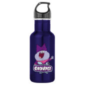 Chowder Waving Edelstahlflasche (Vorderseite)