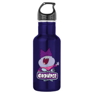 Chowder Waving Edelstahlflasche