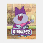 Chowder Waving Fleecedecke (Vorderseite)