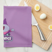 Chowder Waving Geschirrtuch (Viertel Falte)