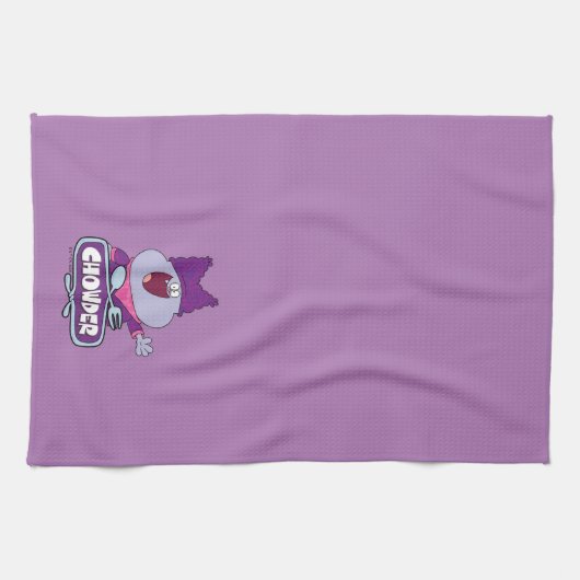 Chowder Waving Geschirrtuch (Horizontal)