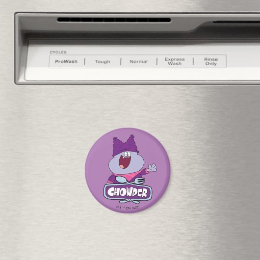 Chowder Waving Magnet (In Situ (Geschirrspüler))