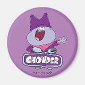 Chowder Waving Magnet (Vorne)