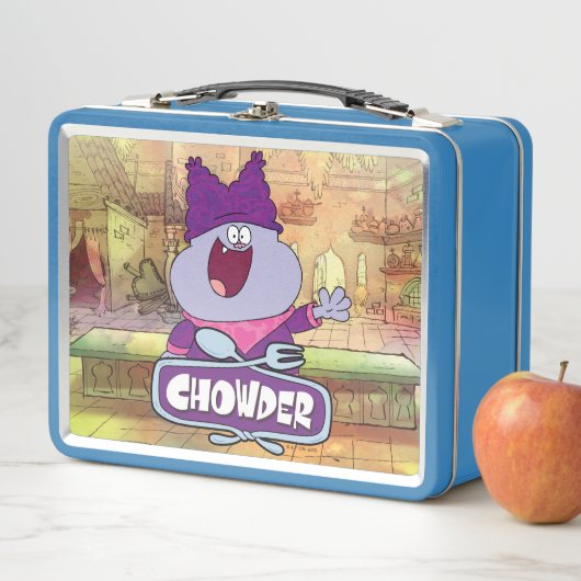 Chowder Waving Metall Brotdose (Beispiel)