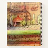 Chowder Waving Notizblock (Rückseite)