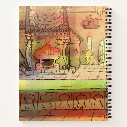 Chowder Waving Notizblock (Rückseite)