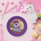 Chowder Waving Pappteller (Party)