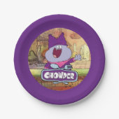 Chowder Waving Pappteller (Vorderseite)