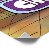 Chowder Waving Poster (Ecke)