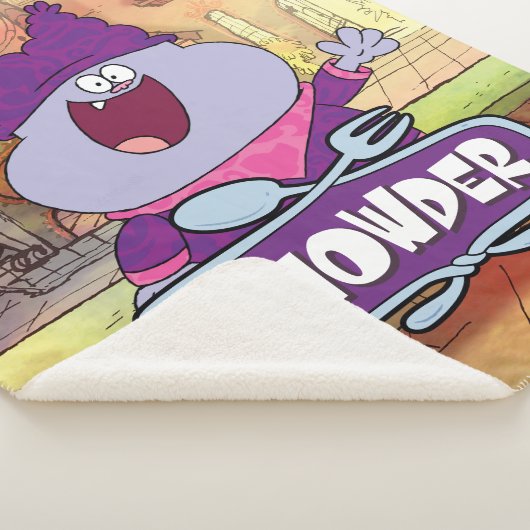 Chowder Waving Sherpadecke (3/4)