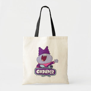Chowder Waving Tragetasche