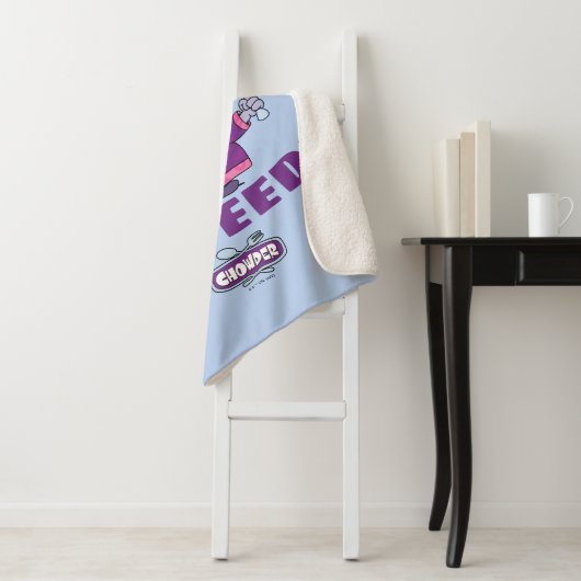 Chowder With Fork and Knife Sherpadecke (Beispiel)