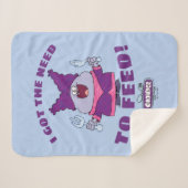 Chowder With Fork and Knife Sherpadecke (Vorderseite (Horizontal))