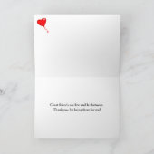 Chowiet Seabird Colonies Alaska Allgemeine Freunds Dankeskarte (Innenseite)