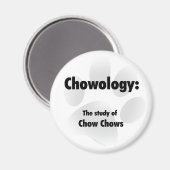 Chowologie Magnet (Vorderseite/Rückseite)